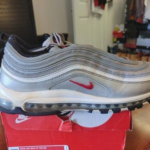 Nike Air Max 97 Silver Bullets size 14.